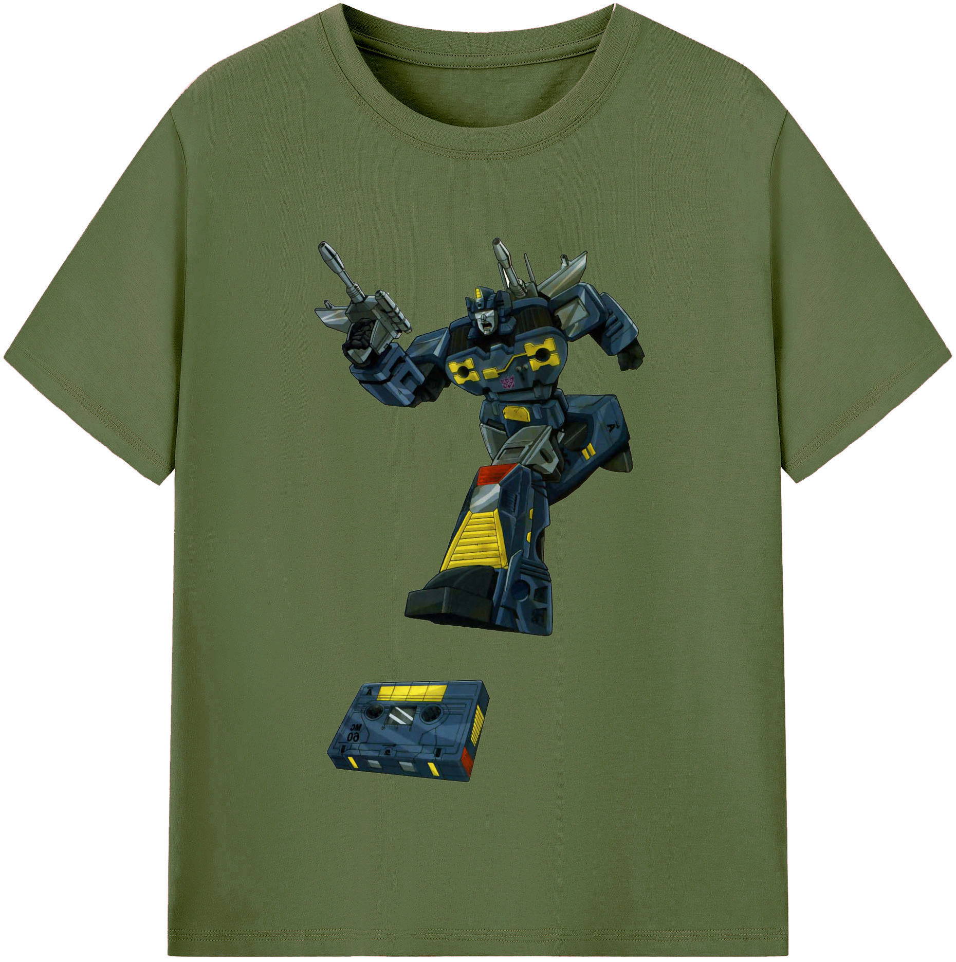 （画像用）  綿100％半袖Tシャツ（フロントプリント）